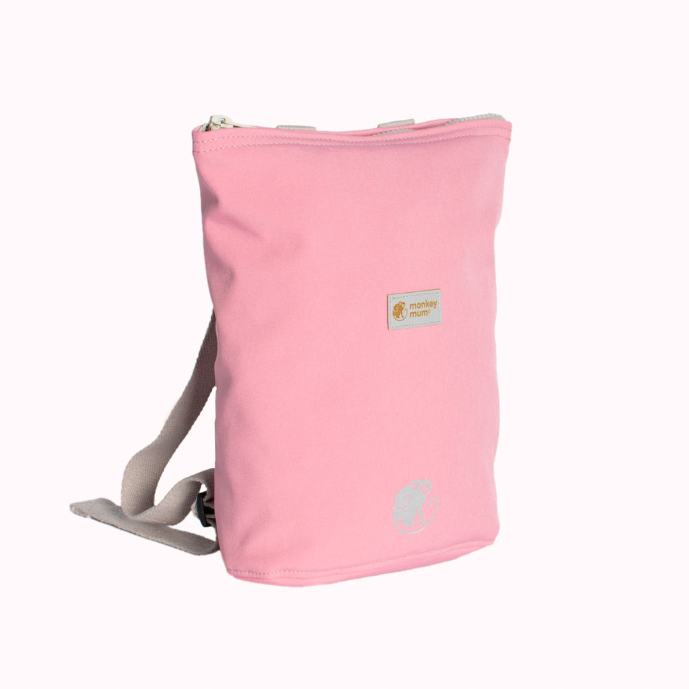 Dziecięcy plecaczek softshellowy Monkey Mum® - Wata cukrowa