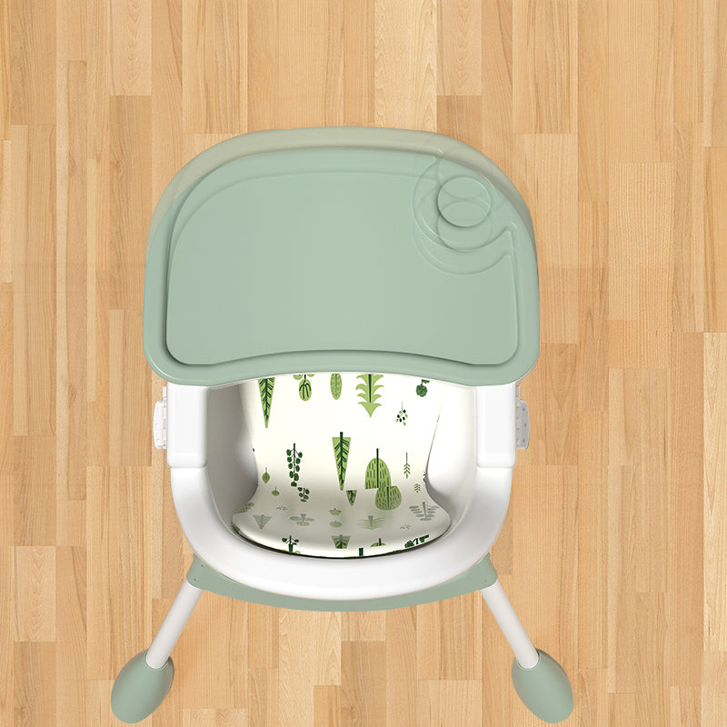 Dziecięce krzesełko do karmienia 2w1 Simple - Matcha Green