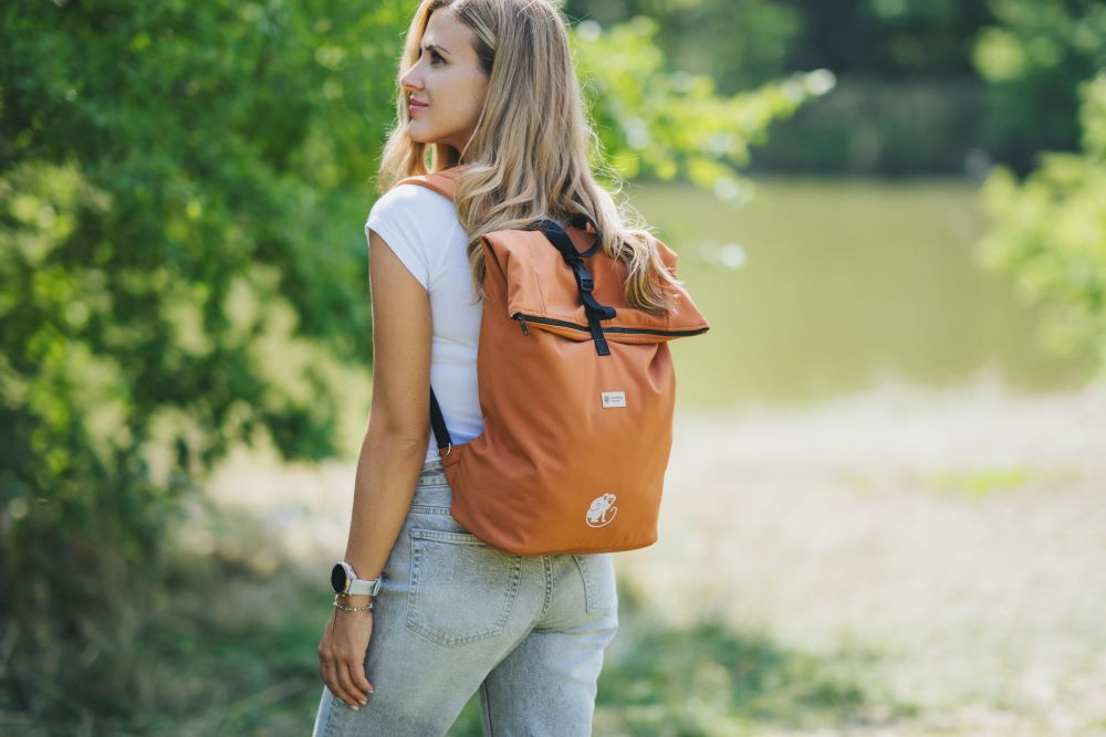 Monkey Mum® Zintegrowany plecak softshellowy do nosidełka Carrie - Jesienne liście