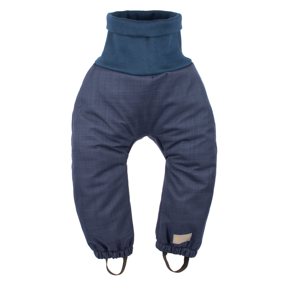 Dziecięce rosnące zimowe softshellowe spodnie z barankiem Monkey Mum® - Bajkowa dobranocka