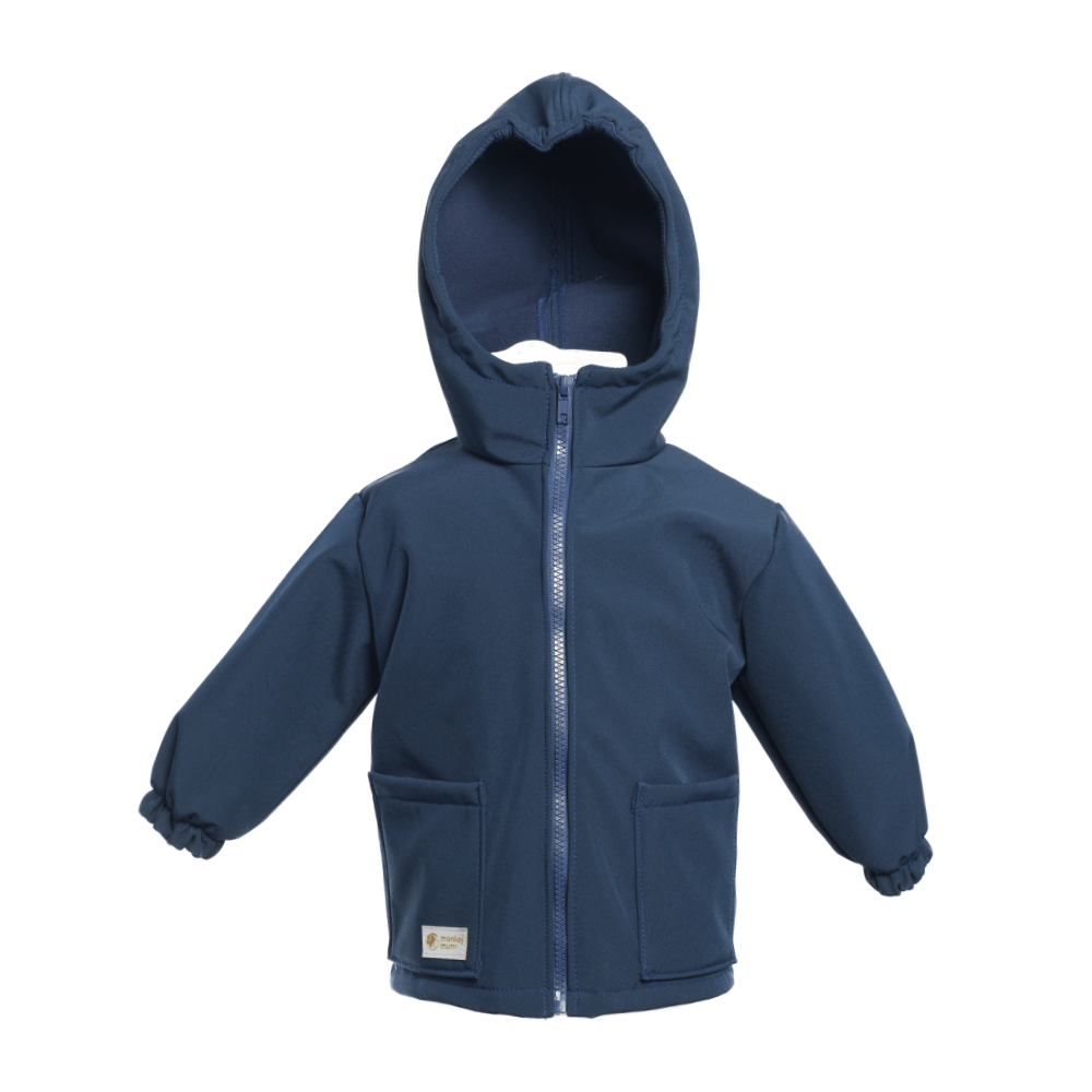 Dětská softshellová bunda s membránou Monkey Mum® - Noční obloha