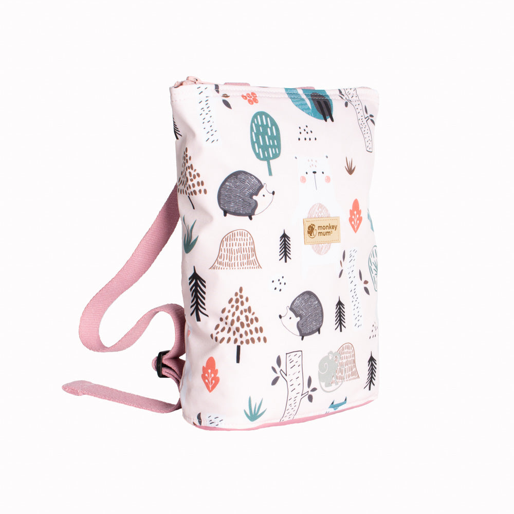 Dziecięcy plecaczek softshellowy Monkey Mum® - Codzienne zwierzątka