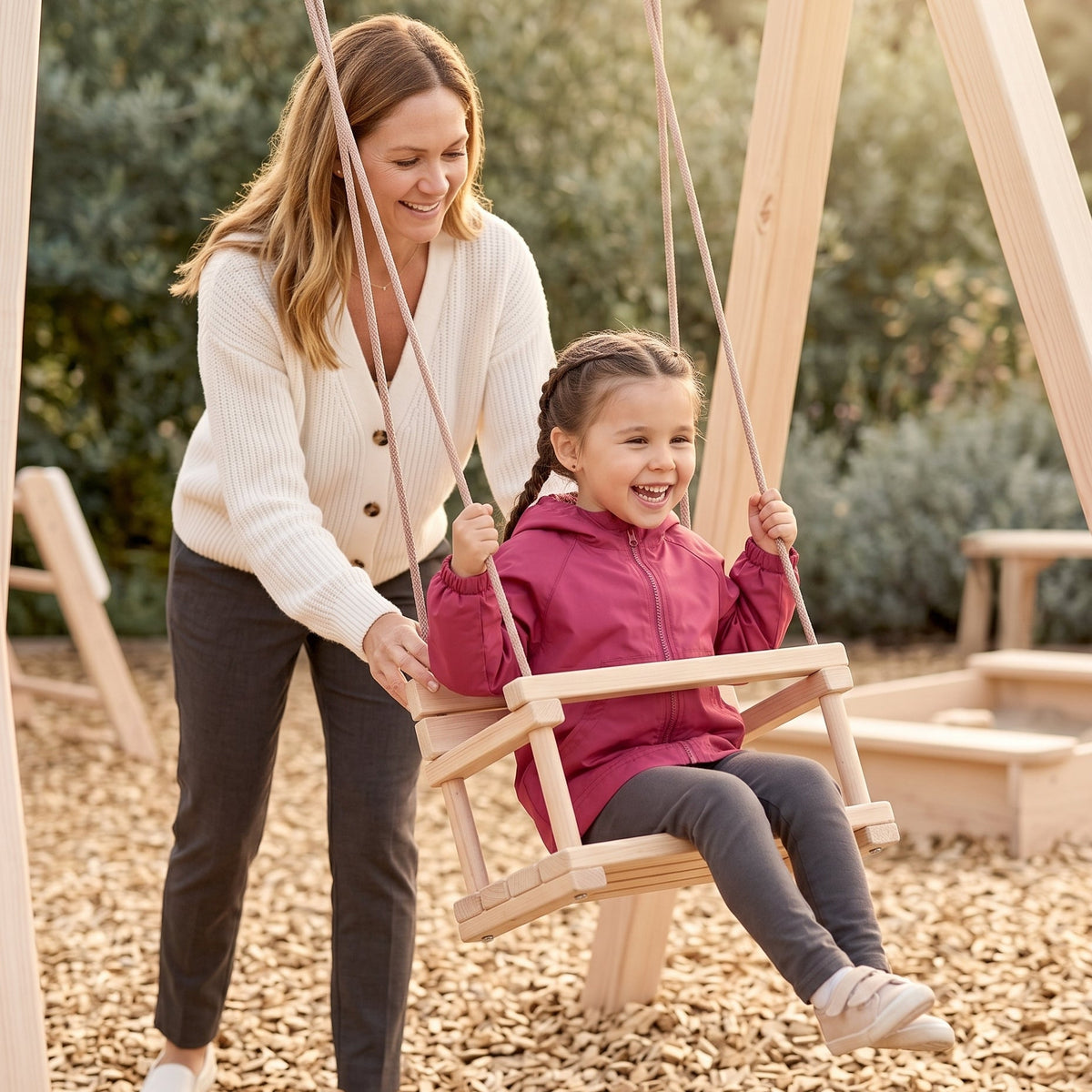 Monkey Mum® Kurtka z ortalionu z rękawem raglanowym - Bordowa