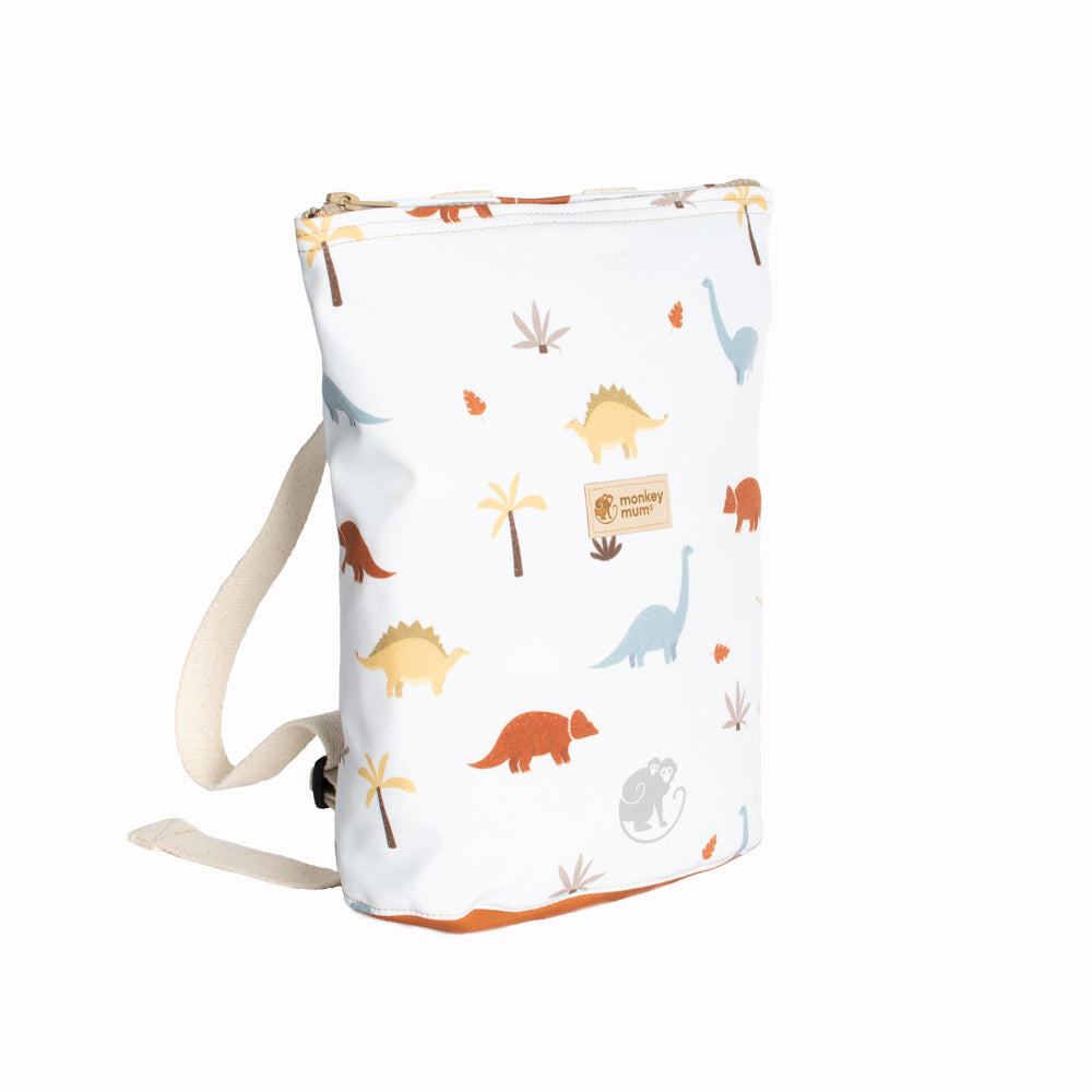 Dětský softshellový batůžek Monkey Mum® - Dinosauří příběh
