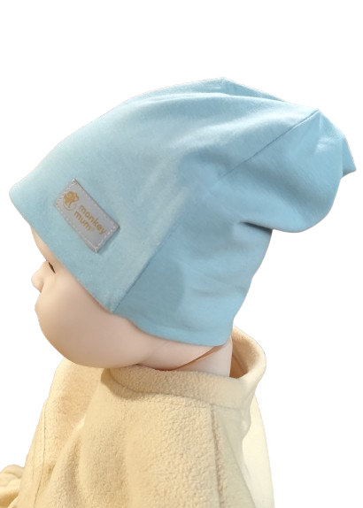 Czapka Monkey Mum® - Jasnoniebieska