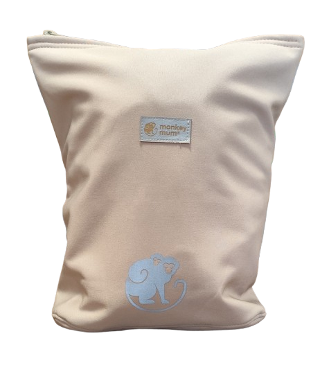 Dziecięcy softshellowy plecak Monkey Mum® - Beżowy