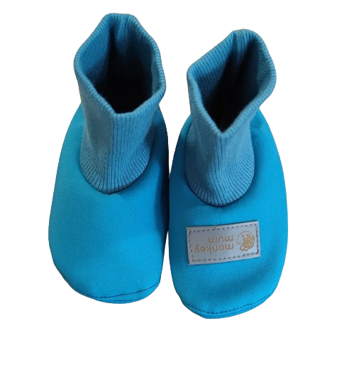 Monkey Mum® Softshellowe niechodki z membraną - Wesoła jaszczurka
