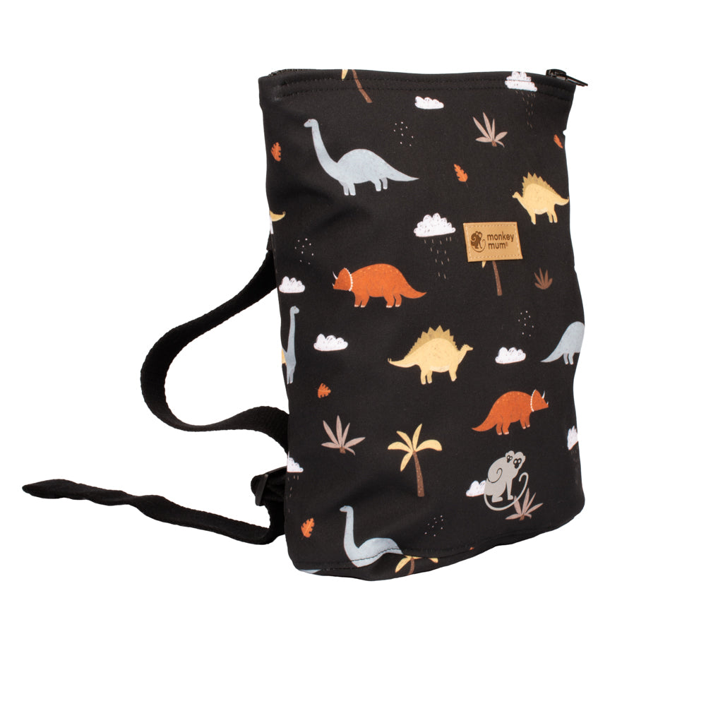 Dziecięcy plecaczek softshellowy Monkey Mum® - Dinozaurowa podróż