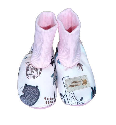 Monkey Mum® Softshellowe niechodki z membraną - Dziennne zwierzątka
