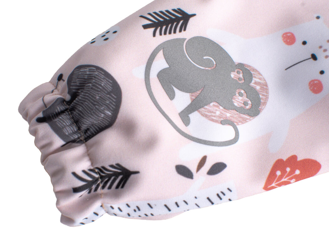 Dziecięce softshellowe spodnie z membraną Monkey Mum® - Dzienne zwierzątka