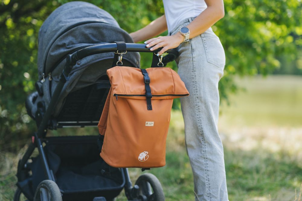Monkey Mum® Zintegrowany plecak softshellowy do nosidełka Carrie - Tajemnicza wyprawa