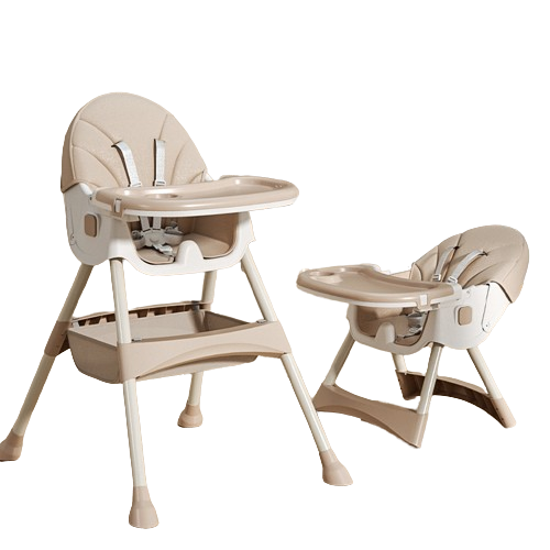 Dziecięce krzesełko do karmienia 2w1 Comfort - Beżowe