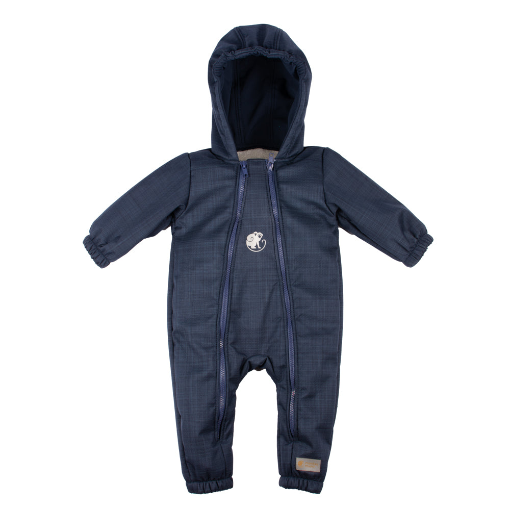 Monkey Mum® Dziecięcy zimowy kombinezon softshellowy z barankiem - Bajkowa dobranocka, 2. jakość - rozm. 62/68