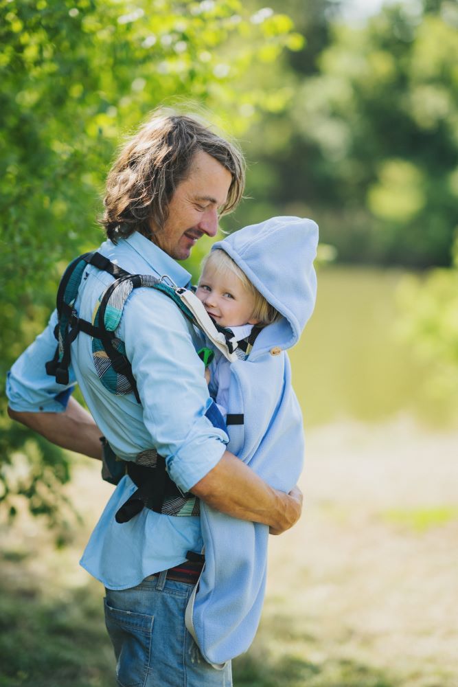 Monkey Mum® Ergonomiczne rosnące nosidło Carrie - Urok geometrii