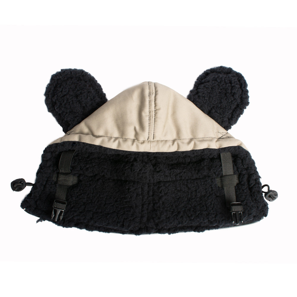 Monkey Mum® Ocieplany kaptur do nosidełka Carrie - Pustynny piasek