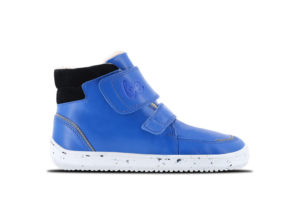 Be Lenka Zimowe buty dziecięce boso Panda 2.0 - niebiesko-białe