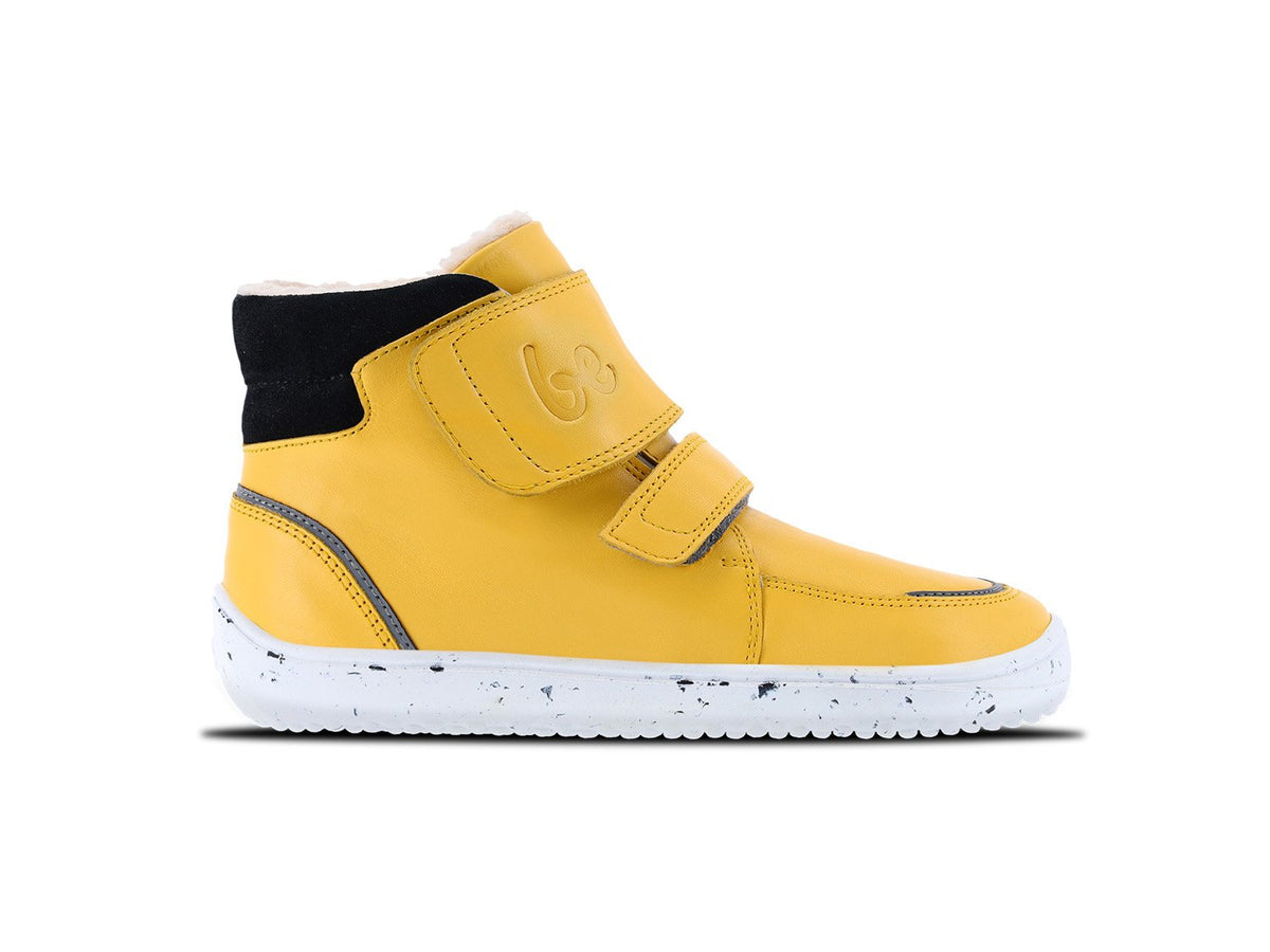 Be Lenka Zimowe buty dziecięce boso Panda 2.0 - Serowy Żółty