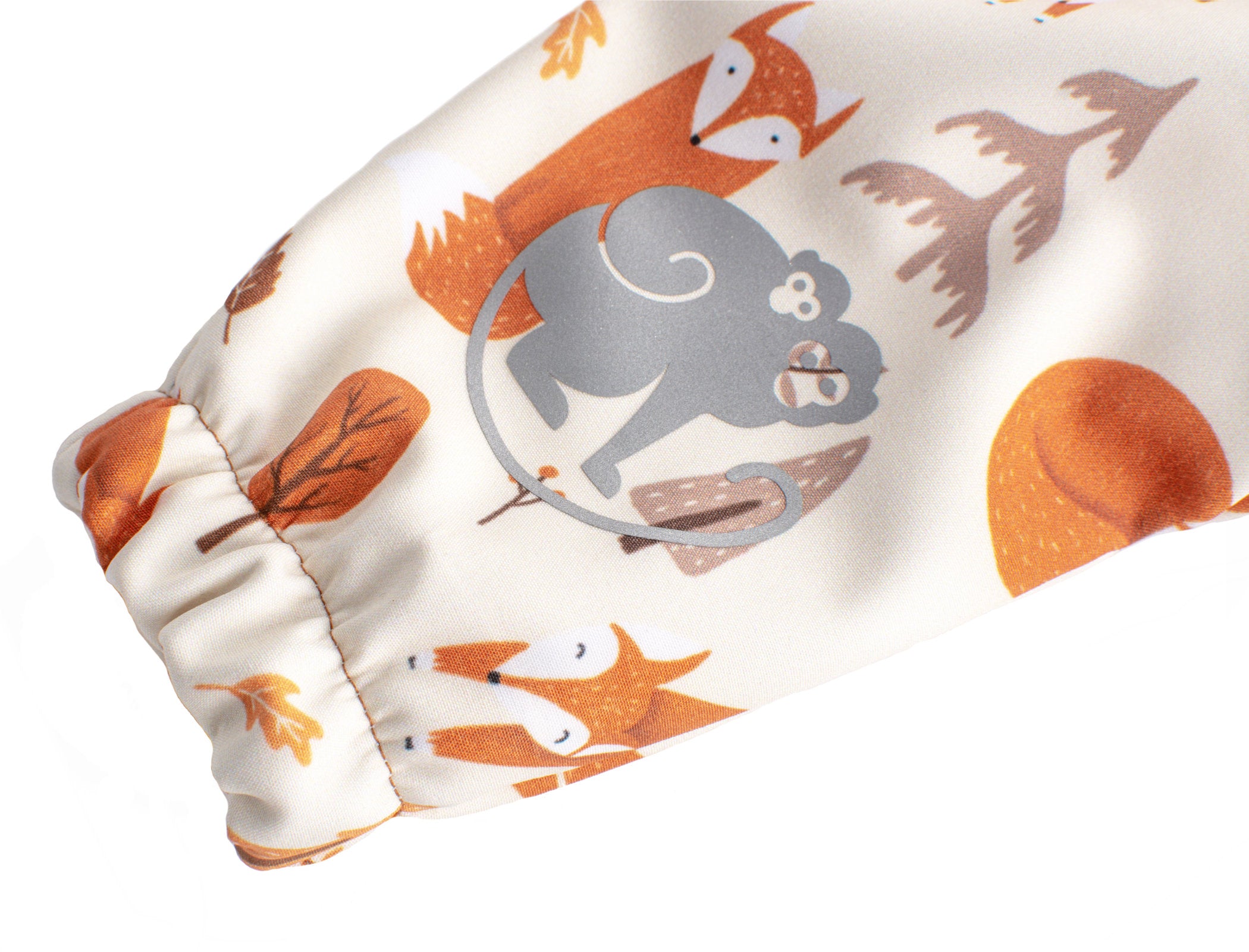 Dziecięce softshellowe spodnie z membraną Monkey Mum® - Lisie zabawy