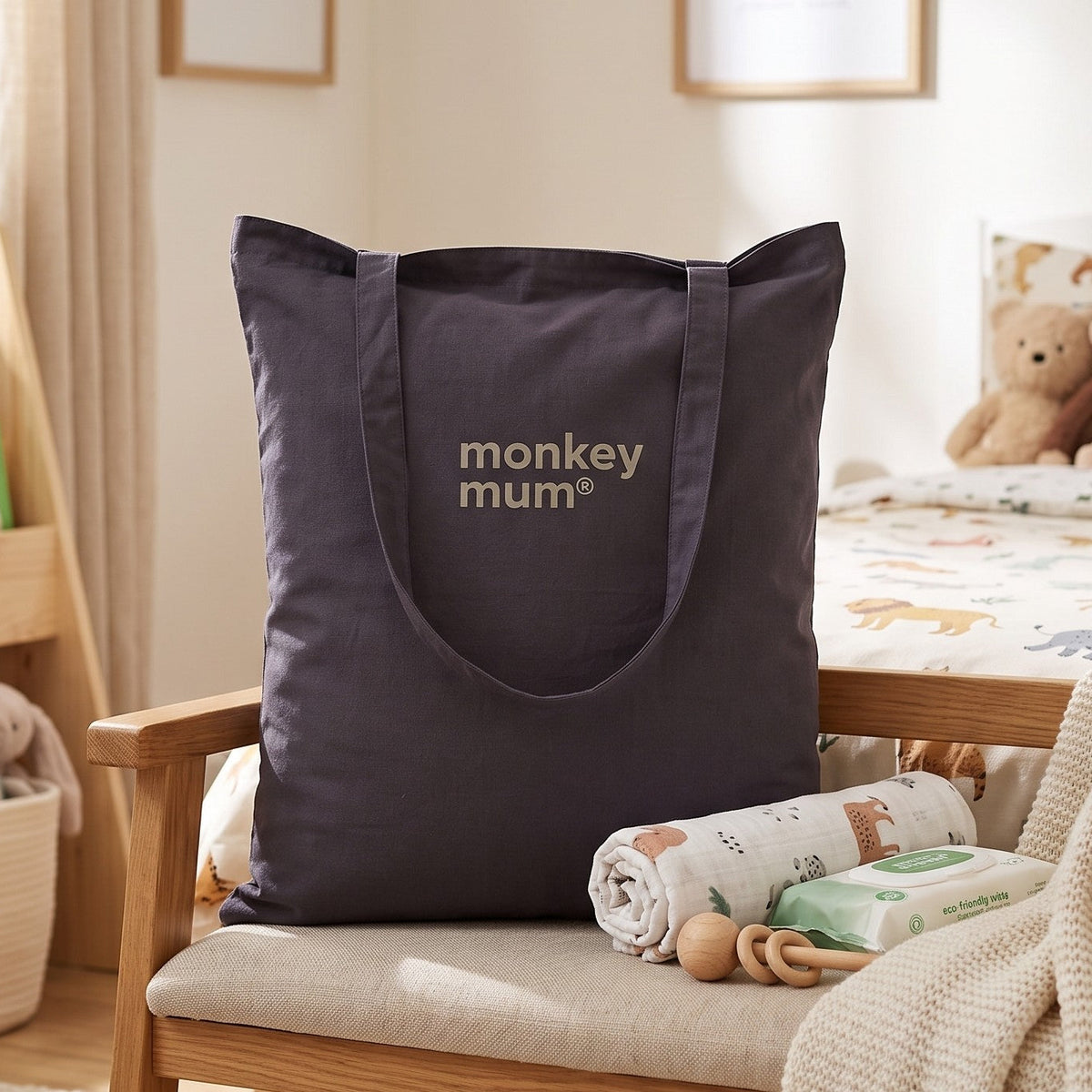 Mata do zabawy Monkey Mum® - Pociąg