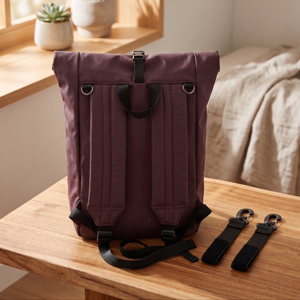 Monkey Mum® Plecak softshellowy do wózka – Ślad niedźwiedzia
