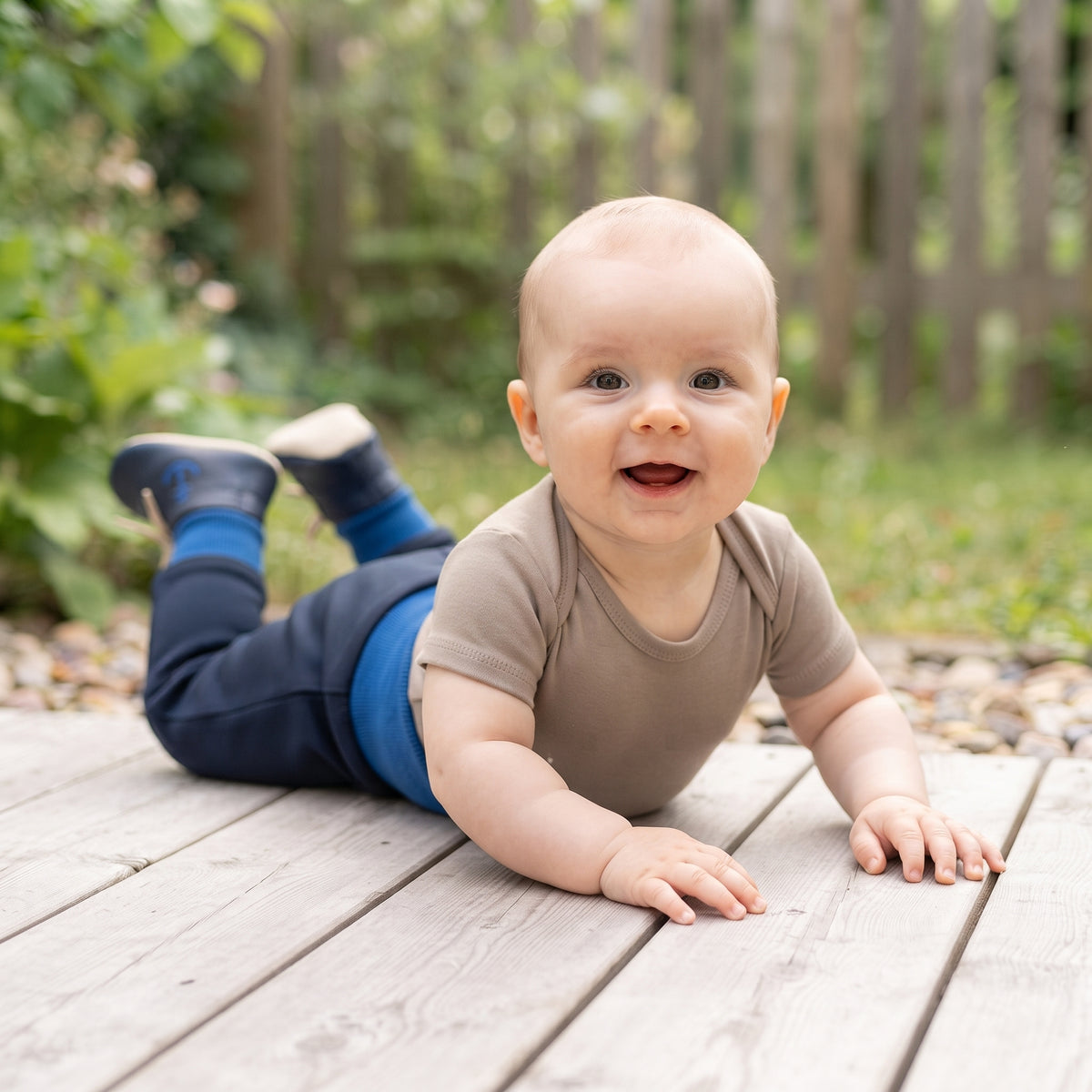 Dziecięce softshellowe spodnie z membraną Monkey Mum® - Nocne niebo
