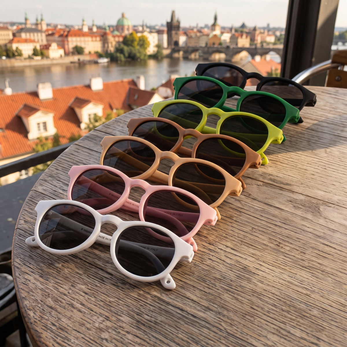 Dziecięce okulary przeciwsłoneczne Monkey Mum® - Małpi wyraz - więcej kolorów