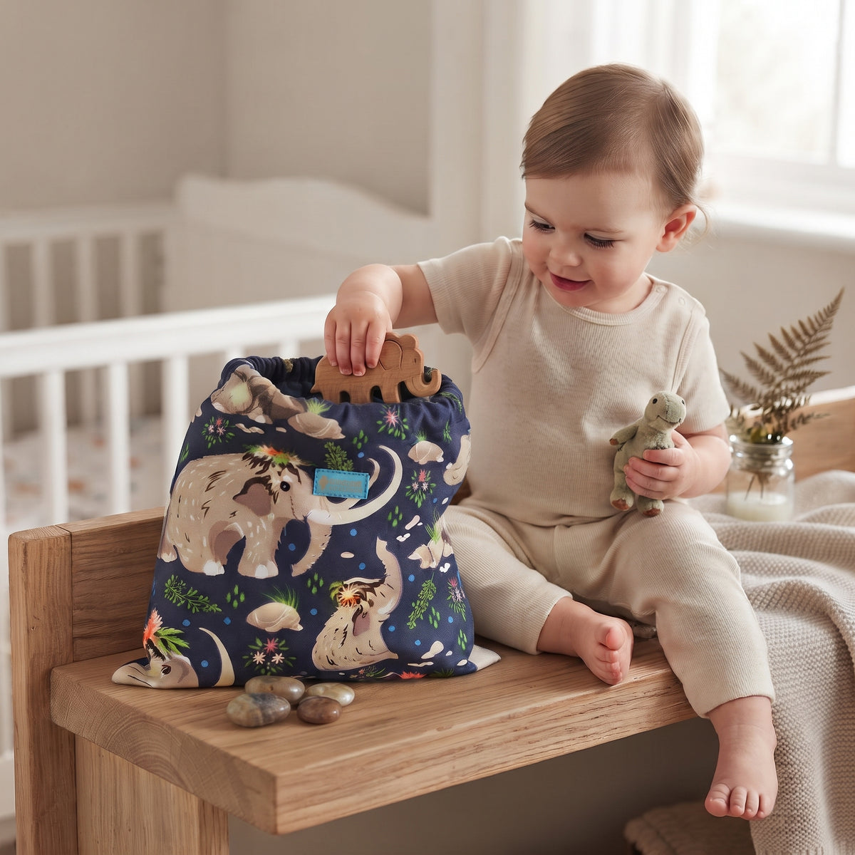 Worek materiałowy Monkey Mum® - Mamuty