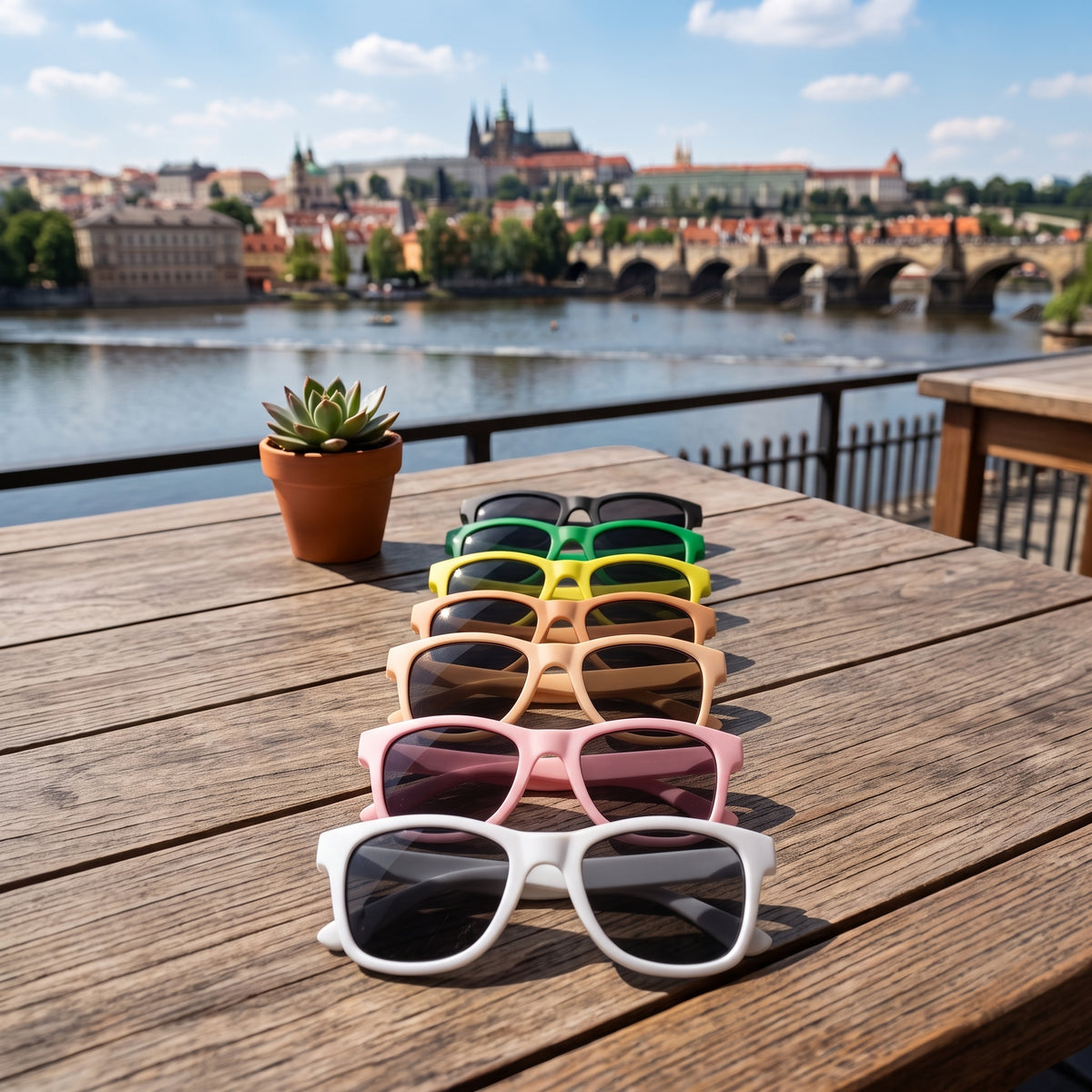 Dziecięce okulary przeciwsłoneczne Monkey Mum® - Żabie mruganie - więcej kolorów