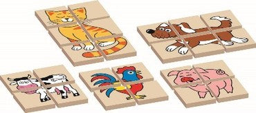 Puzzle zwierzątka
