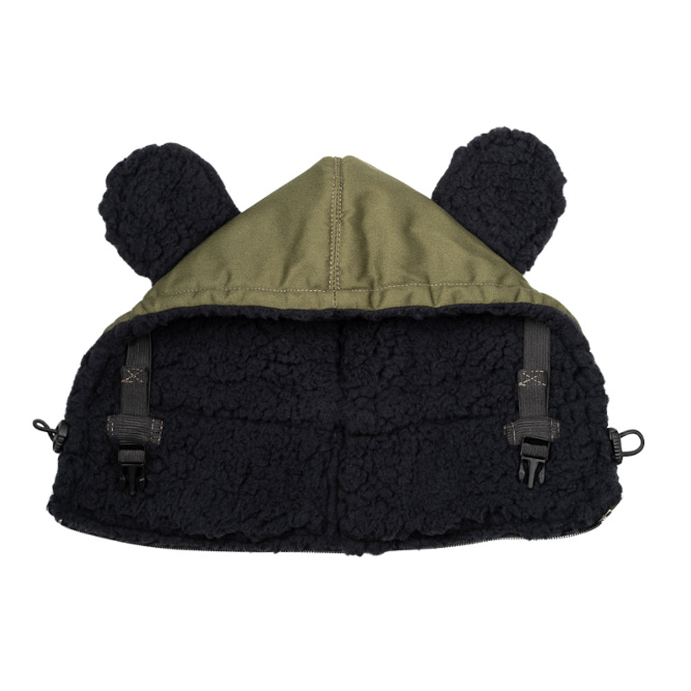 Monkey Mum® Ocieplany kaptur do nosidełka Carrie - Barwy lasu