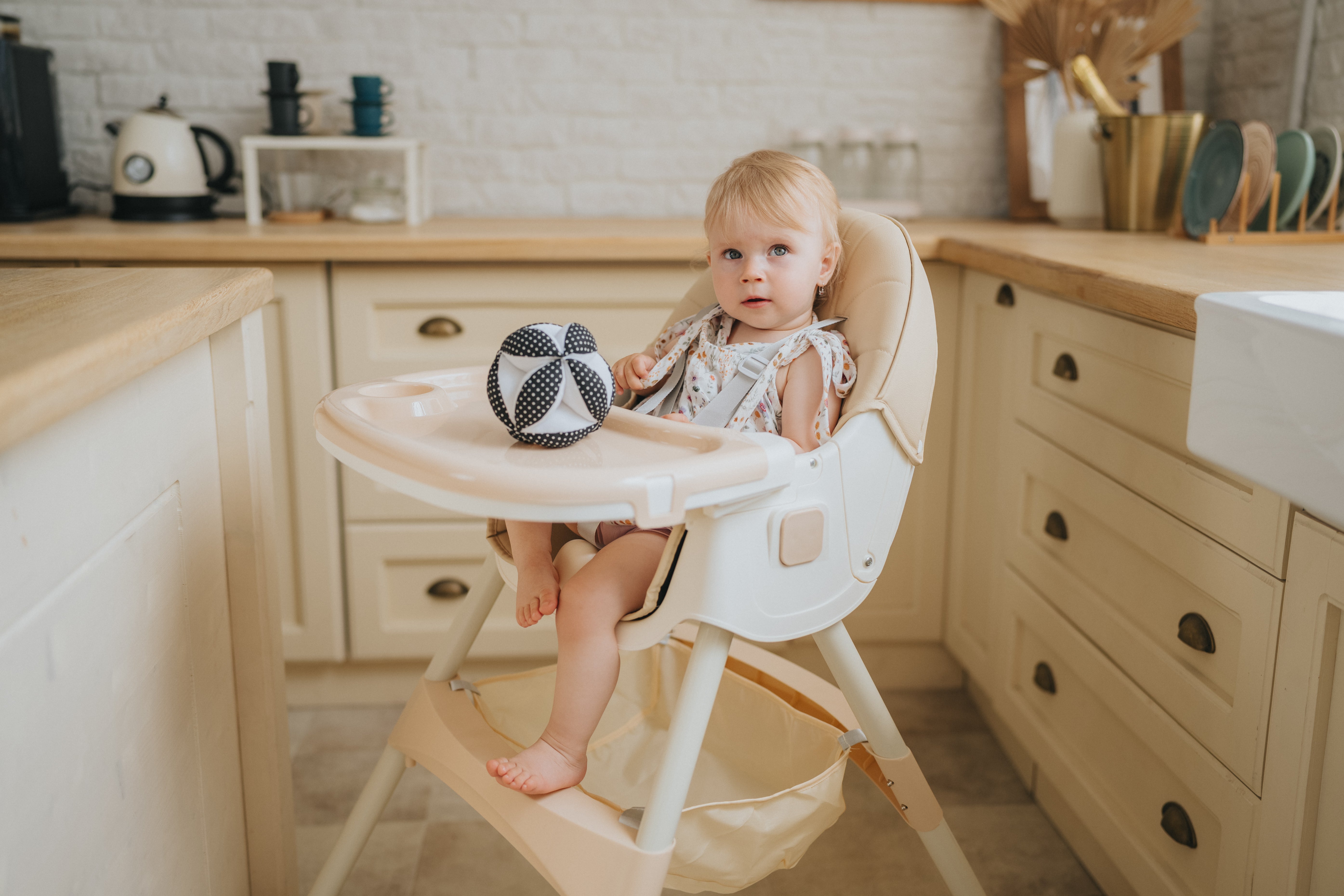 Dziecięce krzesełko do karmienia 2w1 Comfort - Różowe