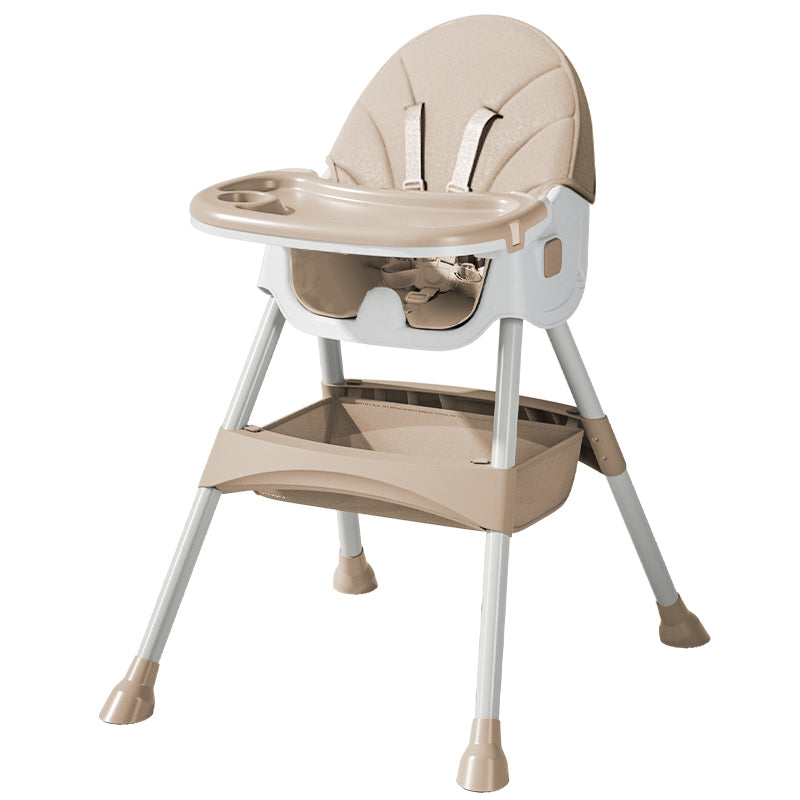 Dziecięce krzesełko do karmienia 2w1 Comfort - Różowe - po rozpakowaniu
