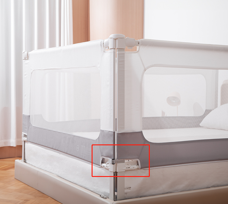 Barierka do łóżka i kojec Monkey Mum® 2w1 Smart