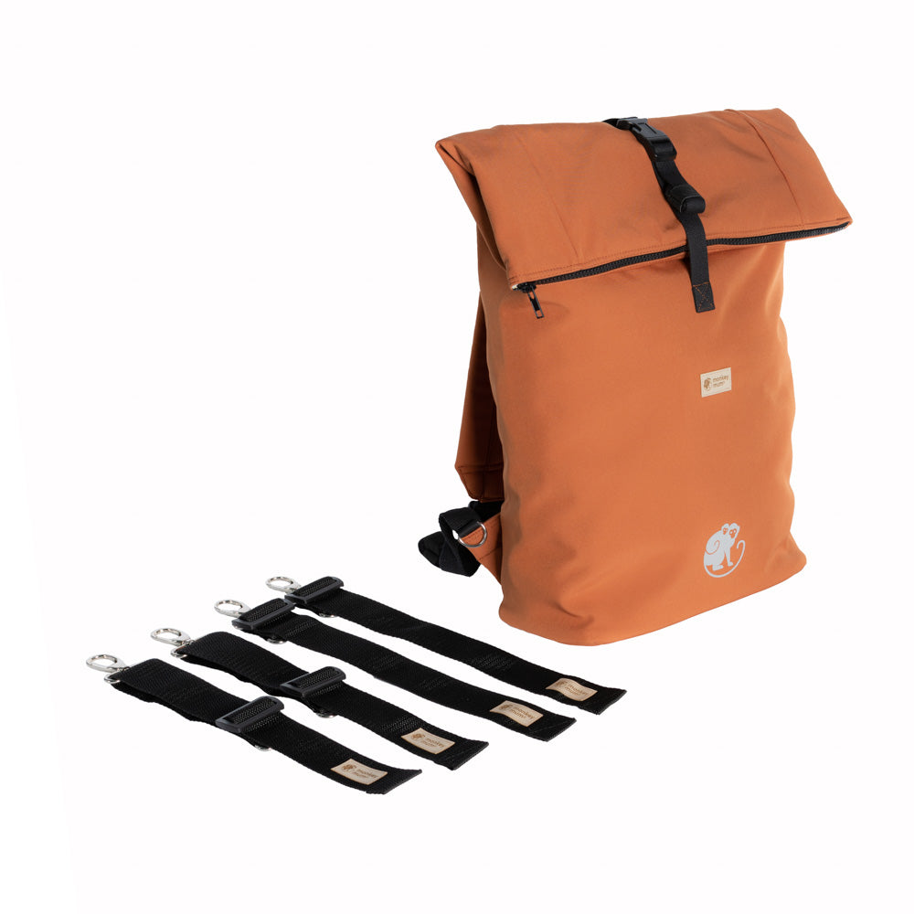 Monkey Mum® Zintegrowany plecak softshellowy do nosidełka Carrie - Jesienne liście