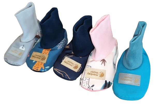Monkey Mum® Softshellowe niechodki z membraną - Nocne zwierzątka