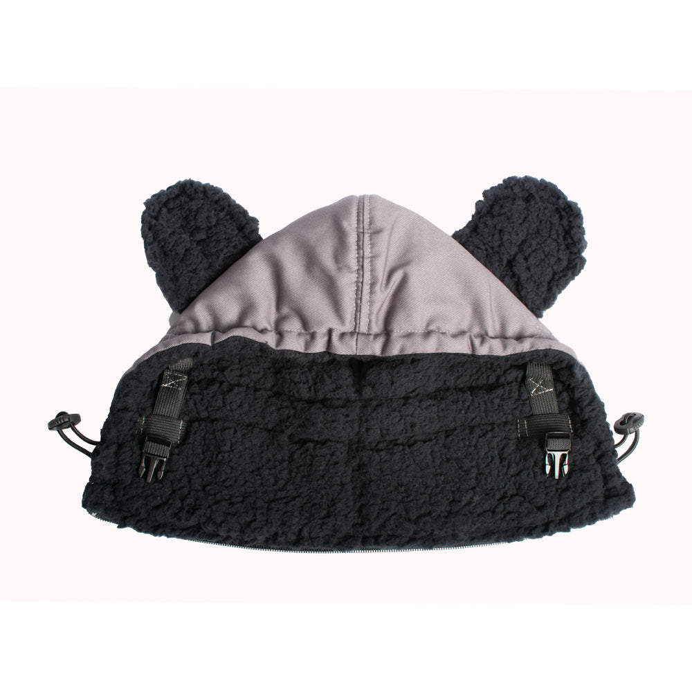 Monkey Mum® Ocieplany kaptur do nosidełka Carrie - Świeży wietrzyk