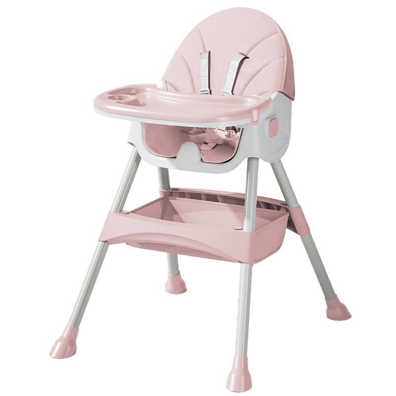Dziecięce krzesełko do karmienia 2w1 Comfort - Różowe