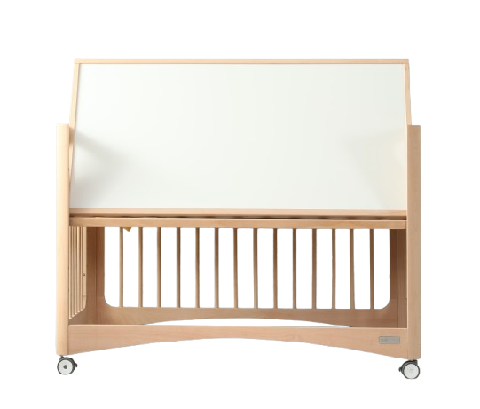 Łóżeczko dziecięce 4w1 - Lite drewno - 120x65 cm