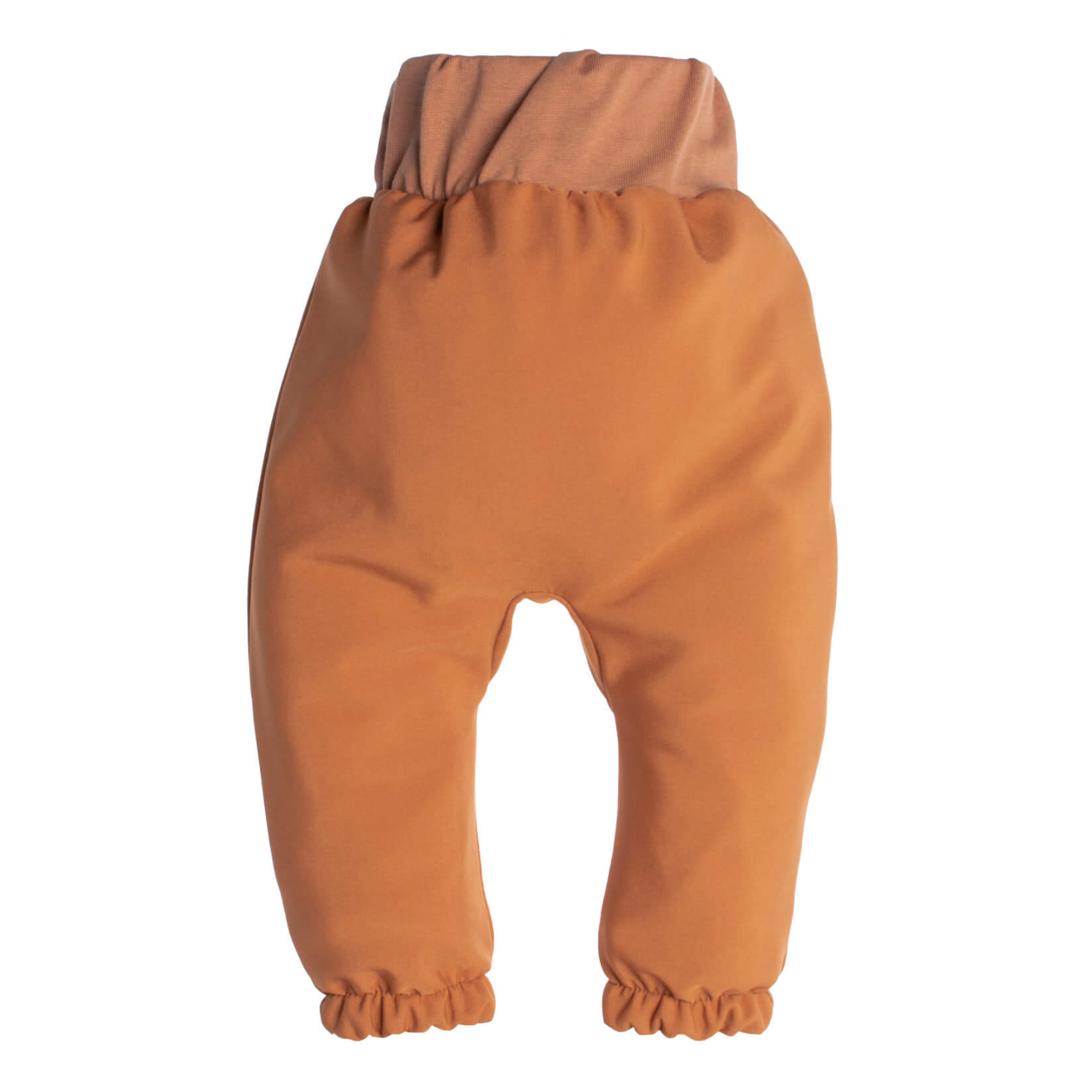 Dziecięce softshellowe spodnie z membraną Monkey Mum® - Jesienne liście