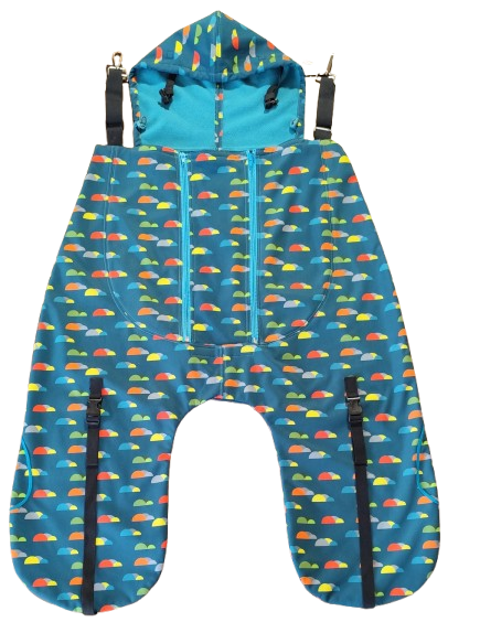 Monkey Mum® Ocieplana softshellowa kieszeń do nosidełka lub wózka Carrie - Żółwika